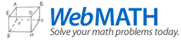 webmath logo